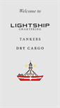 Mobile Screenshot of lightship.dk